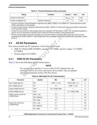 MCIMX281AVM4C Datasheet Page 18