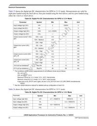 MCIMX281AVM4C Datasheet Page 20