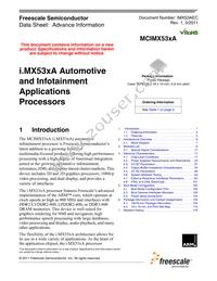 MCIMX536AVV8B Datasheet Cover