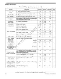 MCIMX536AVV8B Datasheet Page 20