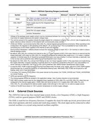 MCIMX536AVV8B Datasheet Page 21