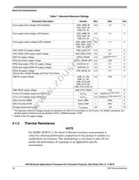 MCIMX6L3EVN10AC Datasheet Page 18