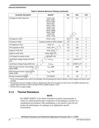 MCIMX6X2AVN08AC Datasheet Page 22