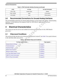 MCIMX6X3CVN08AC Datasheet Page 20