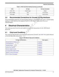 MCIMX6X3EVN10AC Datasheet Page 21