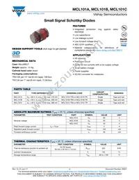 MCL101A-TR3 Datasheet Cover
