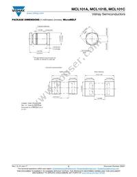 MCL101A-TR3 Datasheet Page 3