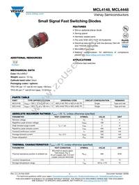 MCL4148-TR3 Datasheet Cover
