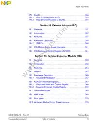 MCL908LJ12CFUE Datasheet Page 19