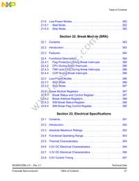 MCL908LJ12CFUE Datasheet Page 21