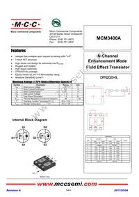 MCM3400A-TP Cover