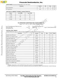 MCM69C432TQ20 Datasheet Page 5