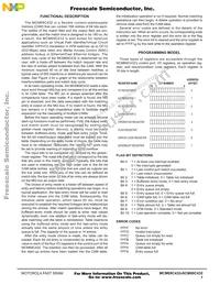 MCM69C432TQ20 Datasheet Page 7