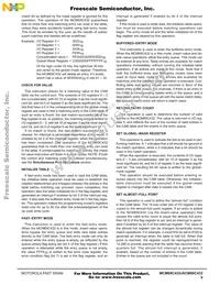 MCM69C432TQ20 Datasheet Page 9
