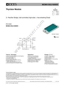 MCMA120UJ1800ED Datasheet Cover