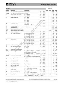 MCMA120UJ1800ED Datasheet Page 2