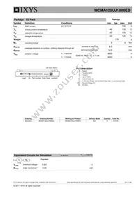 MCMA120UJ1800ED Datasheet Page 3