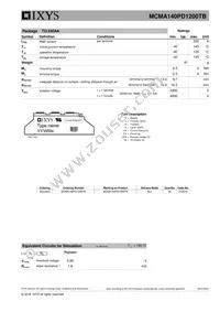 MCMA140PD1200TB Datasheet Page 3