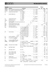 MCMA200PD1600SA Datasheet Page 2