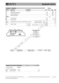 MCMA25P1200TA Datasheet Page 3