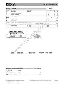 MCMA25P1600TA Datasheet Page 3