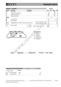 MCMA50P1200TA Datasheet Page 3