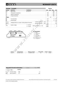 MCMA85P1200TA Datasheet Page 3