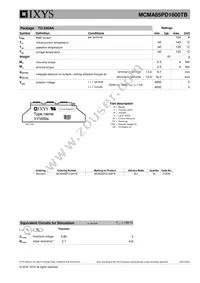 MCMA85PD1600TB Datasheet Page 3