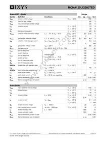 MCNA120UI2200TED Datasheet Page 3