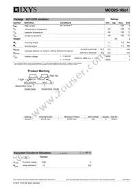 MCO25-16IO1 Datasheet Page 3