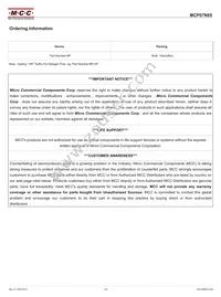 MCP07N65-BP Datasheet Page 4