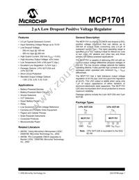 MCP1701T-1802I/MB Datasheet Cover