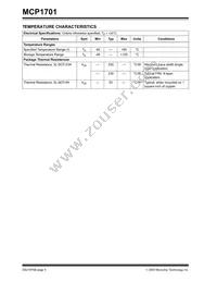 MCP1701T-1802I/MB Datasheet Page 4
