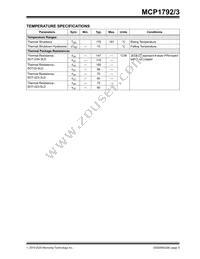 MCP1792-5002H/DB Datasheet Page 5