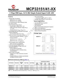 MCP33151-10T-E/MN Datasheet Cover
