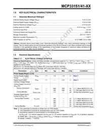 MCP33151-10T-E/MN Datasheet Page 3