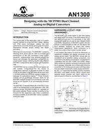 MCP3901A0-I/ML Datasheet Cover
