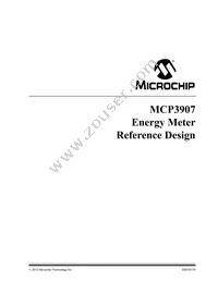 MCP3907T-I/SS Datasheet Cover
