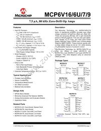 MCP6V17T-E/MNY Datasheet Cover