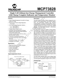 MCP73828-4.2VUATR Datasheet Cover