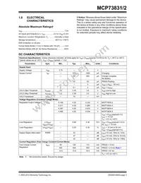 MCP73832T-4ADI/MC Datasheet Page 3