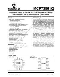 MCP73861T-I/SLG Datasheet Cover