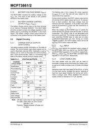 MCP73861T-I/SLG Datasheet Page 16