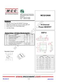 MCQ12N06-TP Datasheet Cover