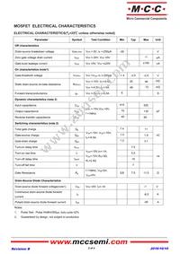 MCQ4459-TP Datasheet Page 2