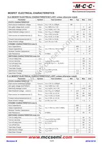 MCQ4559-TP Datasheet Page 2