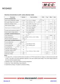 MCQ4822-TP Datasheet Page 2