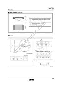 MCR01MZSF1003 Datasheet Page 3