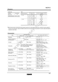 MCR10EZPF1430 Datasheet Page 2