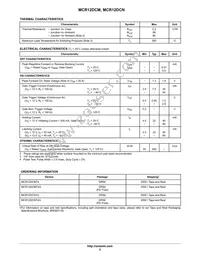 MCR12DCNT4 Datasheet Page 2